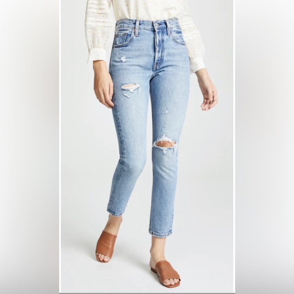 Levi's 501 skinny jeans 26 x 28